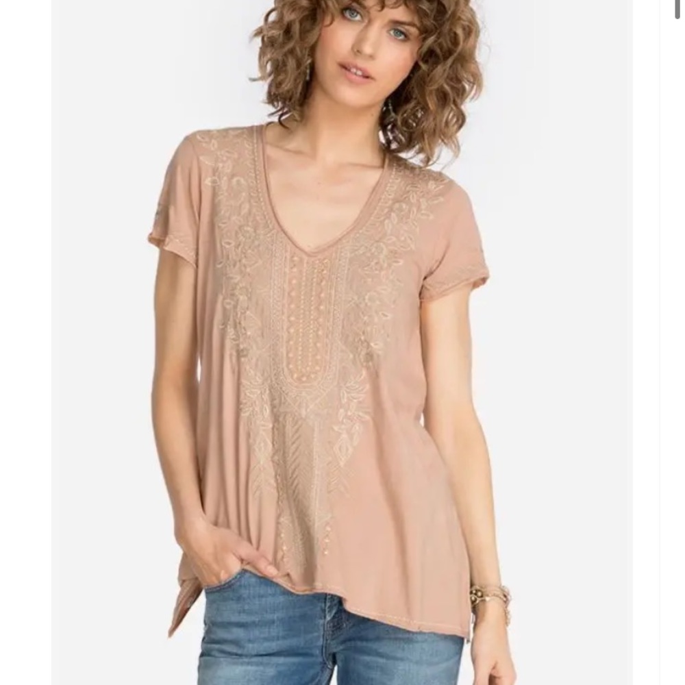 Johnny Was Knit Drape Top